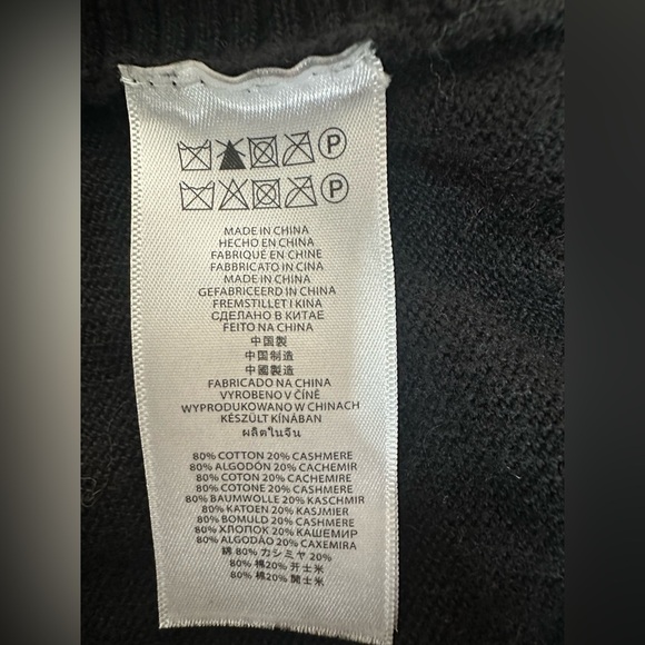 Michael Kors Black Long Sleeve Blouse size XL - Picture 4 of 7